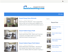 Tablet Screenshot of desainlansekap.com